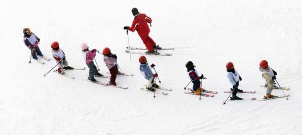 Szkolenie narciarskie dla dzieci